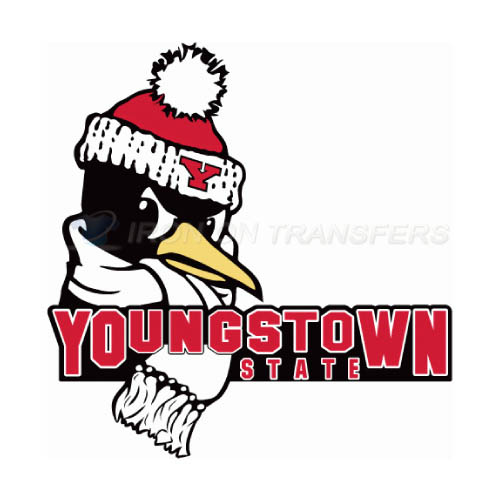 Youngstown State Penguins Logo T-shirts Iron On Transfers N7095